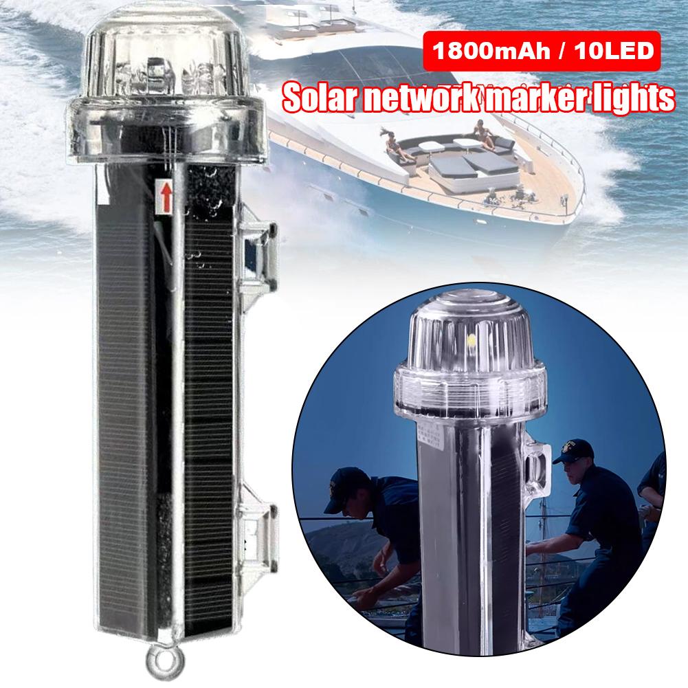 الطاقة الشمسية المحيط مصباح إش - مراجعة Fishing Boat Navigation Light وسعره